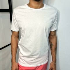 CAMISETA BASICA BORDADO KINGEJOE SLIM MA VERMELHO GG - loja online