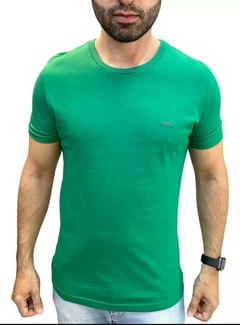 CAMISETA BASICA BORDADO KINGEJOE SLIM MA VERMELHO GG - comprar online