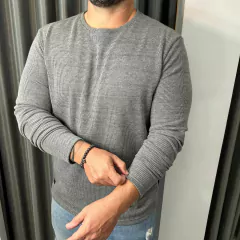 BLUSAO MALHA KINGEJOE SLIM BEGE P na internet