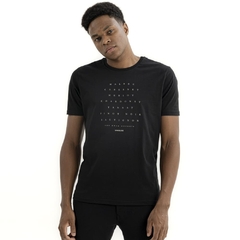 CAMISETA ESTAMPADA VINHOS KINGEJOE SLIM PRETO XG