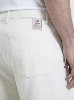 BERMUDA MOLETOM LINHO 38 OFF/MARROM - comprar online