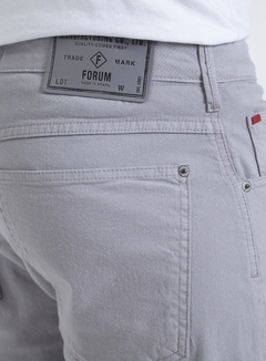 CALCA SARJA PAUL SLIM 40 CINZA NIQUEL - comprar online