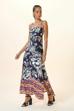 VESTIDO EST DESENHO DE FL EST DESENHO DE FLORES