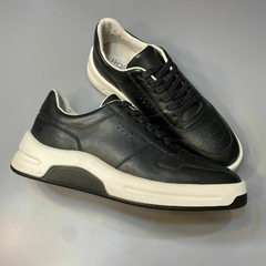 TENIS CASUAL WALKER DSL005 BALY BLACK F.NAPA OFF WHITE SOLA GELO/PRETO - comprar online
