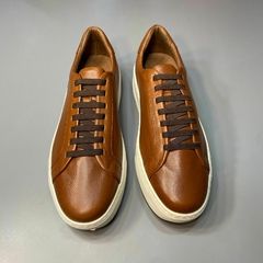 TENIS CASULA WALKER VIP011 CR7 ANTIQUE TAN F. NAPA PINHAO SOLA GELO/AZUL - comprar online