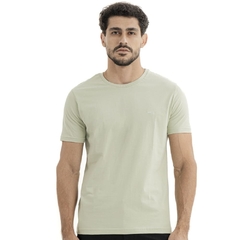 CAMISETA BASICA BORDADO KINGEJOE SLIM MA VERMELHO GG - loja online