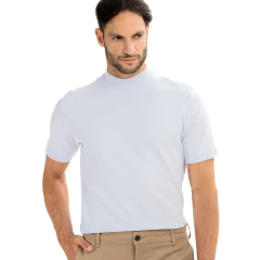 CAMISETA FIO EGIPCIO KINGEJOE GOLA ALTA PRETO G - loja online