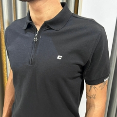 POLO COLCCI ZIPER M PRETO - comprar online