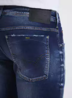 CALCA JEANS PAUL SLIM 40 INDIGO na internet