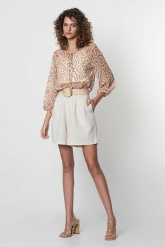 BLUSA 510.126 / ANIMAL PRINT DESERT DUST / P - comprar online