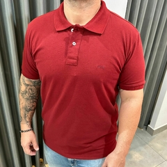 POLO PIQUET BORDADO BANDEIRA KINGEJOE SL CORAL G - loja online