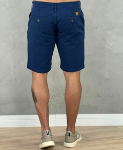 BERMUDA SARJA BENJAMIN 40 AZUL DARKNESS - comprar online