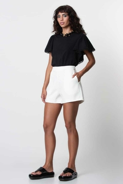 SHORTS 512.038 / LARANJA PEACH CARAMEL / M - Rouparia Conceito