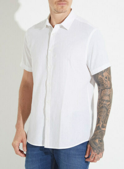 CAMISA LINHO RELAX P AZUL PARAISO