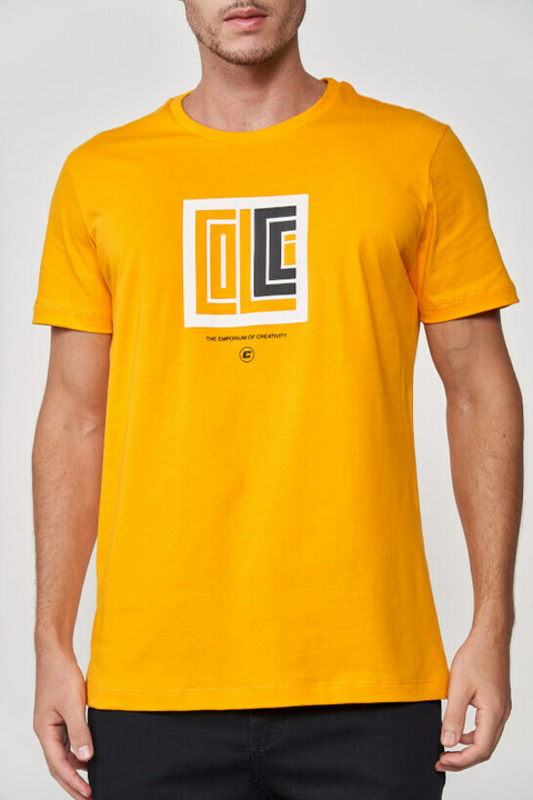 CAMISETA COLCCI P AMARELO NAVAJO