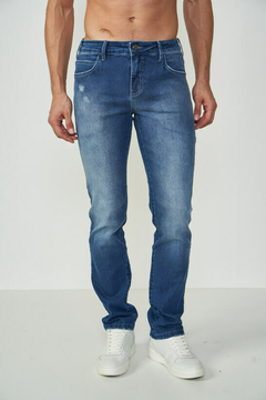 CALCA JEANS ALEX SLIM 40 INDIGO