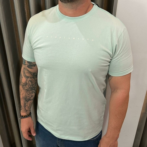 CAMISETA CASUAL MASC MC VERDE URANO