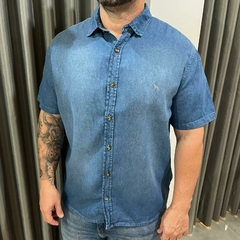 CAMISA JEANS BASIC MASC MC JEANS INTERMEDIARIO