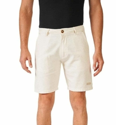 BERMUDA CASUAL LINHO MASC NATURAL