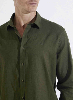 CAMISA LINHO RELAX G VERDE KAMPALA na internet