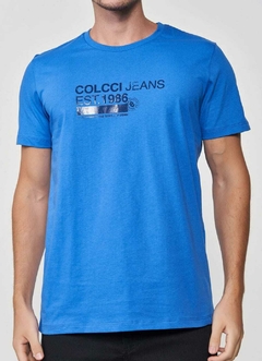 CAMISETA COLCCI M AZUL URANO