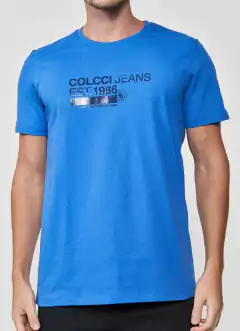 CAMISETA COLCCI M AZUL URANO