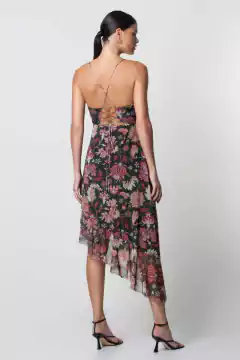 VESTIDO 513.039 / FLORAL CASHMERE KOMBU GREEN / PP na internet