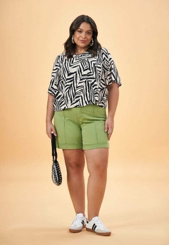 BLUSA DOCE TRAMA GEOMETRICA P