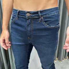 CALCA JEANS ROCK MASC JEANS ESCURO - comprar online