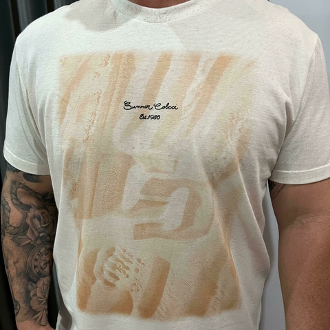 CAMISETA ESTAMPADA P OFF/BEGE