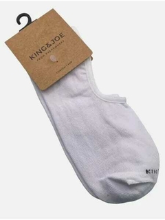 MEIA INVISIVEL ATOALHADA KINGEJOE PRETO U - comprar online