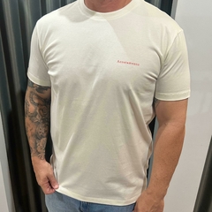 CAMISETA CASUAL MASC MC OFF WHITE