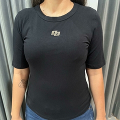 BLUSA CANELADA M PRETO