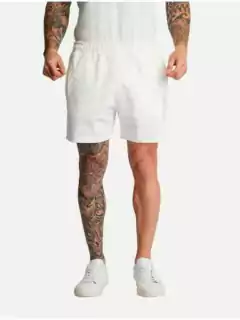 BERMUDA MALHA KINGEJOE COMFORT OFF WHITE 38