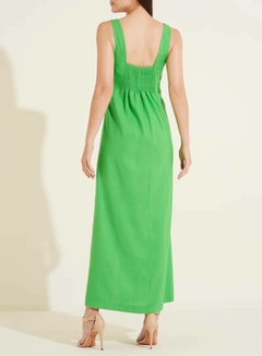 VESTIDO LINHO P VERDE VEGAN na internet