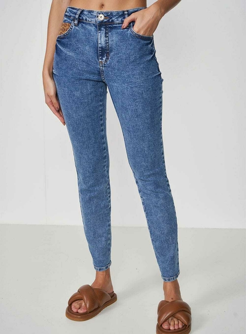 CALCA JEANS BIA 36 INDIGO