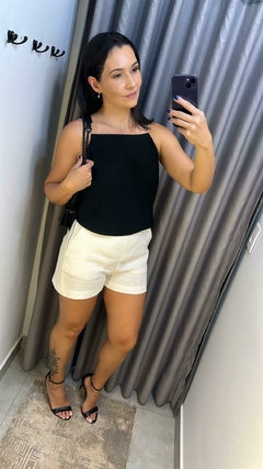 SHORT BASICO BRANCO