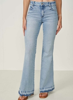 CALCA JEANS FLARE 36 INDIGO