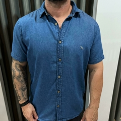 CAMISA JEANS SLIM MASC ML JEANS INTERMEDIARIO