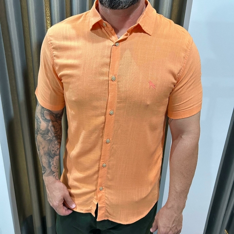 CAMISA ELASTANO MASC MC CORAL