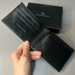 CARTEIRA COURO VENEZA 021 PRETO - comprar online