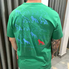 CAMISETA CASUAL MASC MC AZUL BIC - loja online