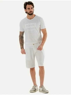 BERMUDA LINHO KINGEJOE SLIM MARINHO 38 - comprar online