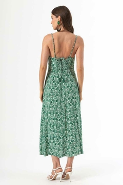 VESTIDO 523.035 / GREEN STAINED GLASS / M na internet