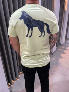CAMISETA CASUAL MASC MC VERDE CAPIM LIMAO na internet