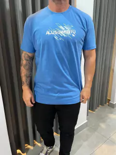 CAMISETA SPORT UV MASC MC AZUL MARINA - comprar online