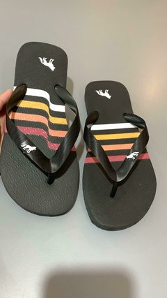 CHINELO MASC FLIP FLOP PRETO 37 - comprar online
