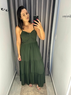 VESTIDO FEM ROUPARIA VERDE - comprar online