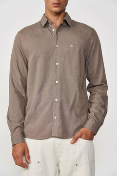 CAMISA RELAX P BEGE SAND CASTLE - comprar online