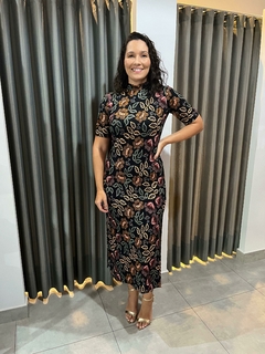 VESTIDO ESTAMPADO P FLOWERY STROKES FCI A0F18490-12AD-4184-9731-4F6BB8FC7495 - comprar online